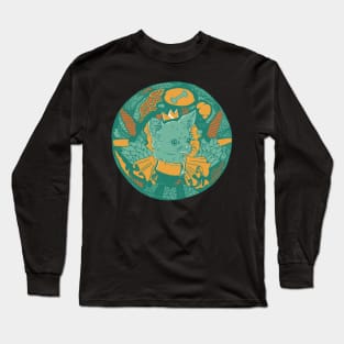 Mountain Green Circle of the Chihuahua Long Sleeve T-Shirt